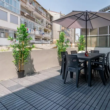 Host Wise - Modern Flats With Stunning Terrace Or Balcony - Central Location Porto Exterior photo